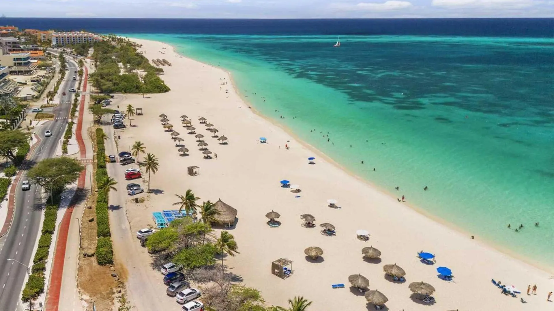 Apartment Beachfront - Best Beach View Studio - E422-1 Palm Beach Aruba